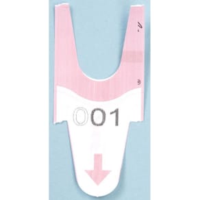 Kölappar Kösystem T 90, Rosa 6 rlr/FP