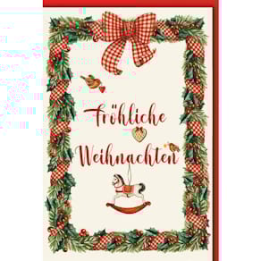 Weihnachtskarte Braun+ Company