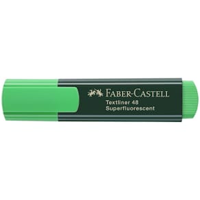 Överstrykningspenna FABER-CASTELL Textliner 48 Grön, 10st