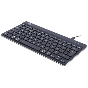 Tastatur R-Go Tools Compact Break, USB-C, kompakt, 139 x 285 x 9 