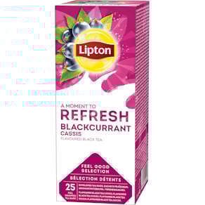 Te Liptons Black Currant 25/fp