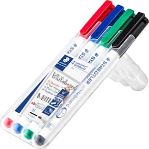 Whiteboardpenna LUMOCOLOR 1,0mm 4/FP