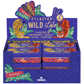 Pflaster MOSES Wild Style, 20 Stück, sortiert