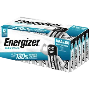 Batteri ENERGIZER Max Plus AAA 50/fp