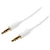 Startech 1m White Slim 3.5mm Stereo Audio Cable - 3.5mm Audio