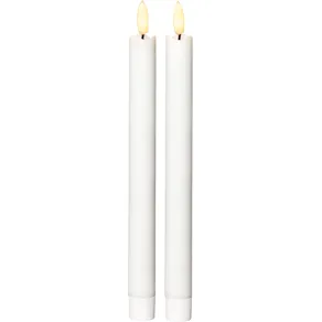 Antikljus Flamme 25cm 2-p