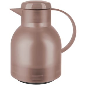 Thermoskanne Emsa Samba, 1L, taupe-transparent