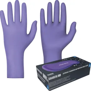 Nitrilhandske 980 indigo M 50/fp
