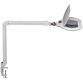 Lupenleuchte MAUL MAULcrystal, weiß/Lupe schwarz