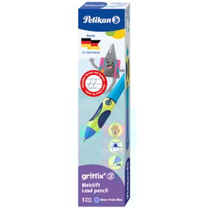 Bleistift Pelikan griffix, für Linkshänder, Neon Fresh Blue