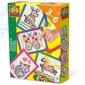 Bastelset SES Creative Ich lerne Sticken