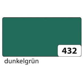 Plakatkarton Folia, 48x68 cm, dunkelgrün