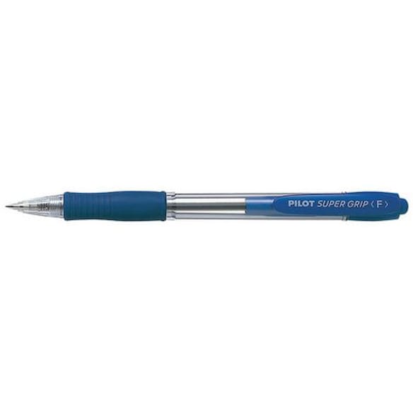 Kulepenn PILOT Supergrip F blå 12st