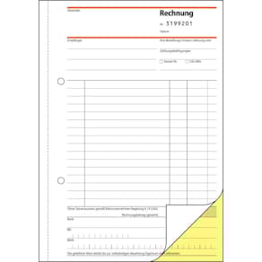 Rechnungsbuch Sigel A5q 2x30BL SD