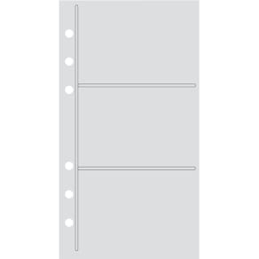 Ersatzeinlagen für Visitenkarten RIDO Timing 2, A6, 6er-Pack