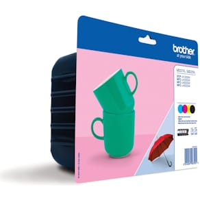 Inktcartridge Brother LC-227XLVAL, 1.200 pagina's, 4 kleuren