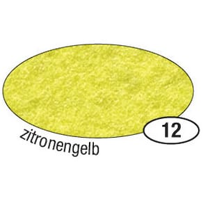 Bastelfilz Folia, zitronengelb