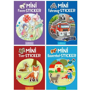 Stickerheft-Display arsEdition Sticker-Spaß für unterwegs