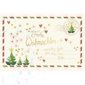 Weihnachtskarte SKORPION D.T.