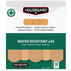 Plåster HOUSEGARD vattentåliga 2x45st