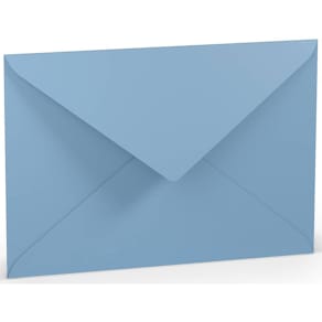 Briefumschlag Rössler Paperado, C5, SF, dunkelblau gerippt