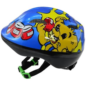 Cykelhjälm Bamse blå