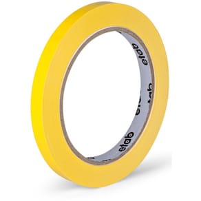 Tejp märk PVC 9mmx66m gul