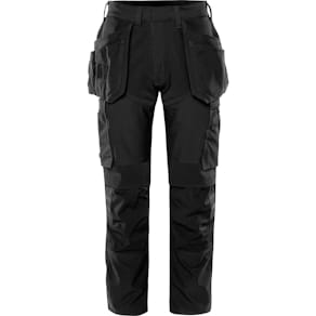 Hantvbyxa stretch 2596 LWS svart C60