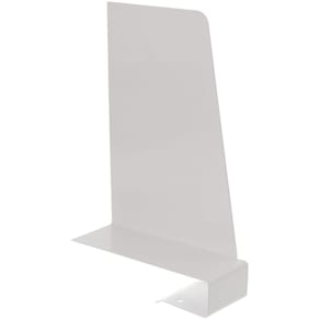 Klämbokstöd Vit, klämma vänster, 19cm