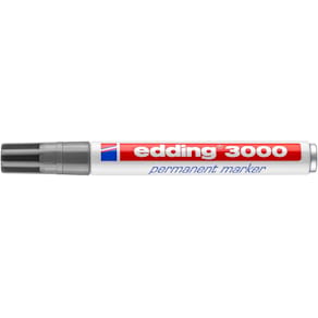 Permanentmarker edding 3000, 1,5–3 mm, grau