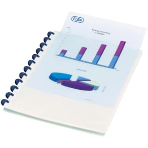 Ringmappe Oxford Overhead VZ, weiß