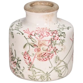 Vase Noname Steinzeug, bunt, Ø 9,5 cm, H 10 cm