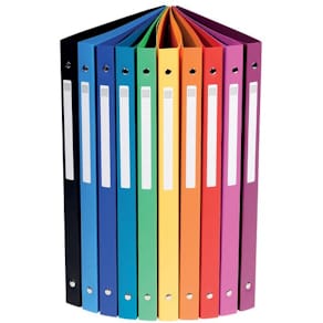 Ringmap Exacompta, A4, ondoorschijnend PP, 4 ringen