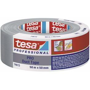 Gaffatape, TESA 74613, 50 mm x 50.00 m samlet tykkelse 180 µm