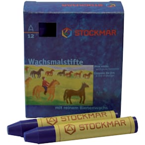 Wachsmalstifte Stockmar, Ultramarin, 12 Stück