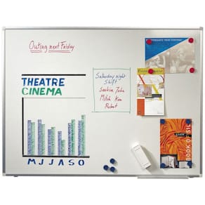 Whiteboard stål 120x90cm