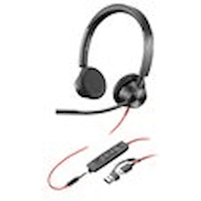HP Poly Blackwire 3325 - Blackwire 3300 series - headset - på