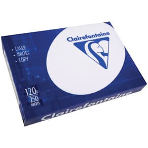 Kopierpapier Clairefontaine Clairalfa, 120 g/m², weiß, 250 Blatt