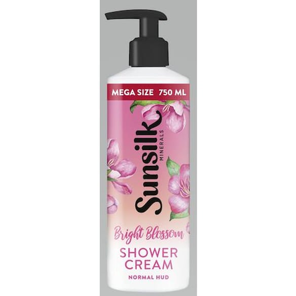 Dusjsåpe SUNSILK Bright Blossom 0,75L
