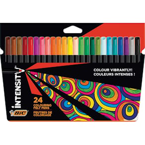 Viltstift Bic Intensity Up, etui van 24 stuks