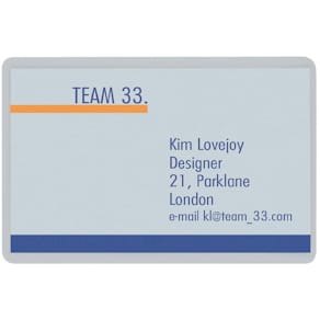 Laminiertaschen Leitz, 60 x 90 mm, 125 µm