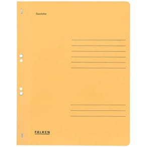 Ösenhefter Falken, A4, chamois, Blauer Engel