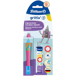 Bleistift Pelikan griffix, links, Lovely Pink