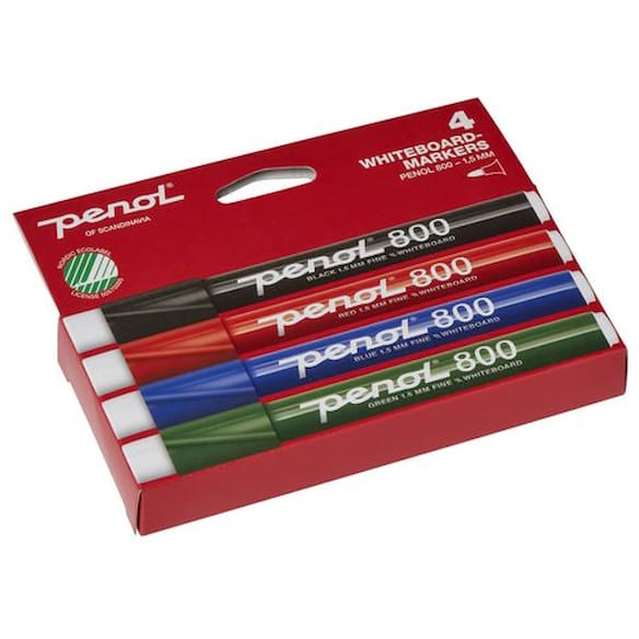 Whiteboardpenn PENOL 800 rund assort (4)
