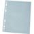 Showtas Q-CONNECT, A4, 11-gaats, glashelder, 100 micron