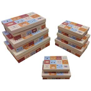 Geschenkkarton Baby Tiere