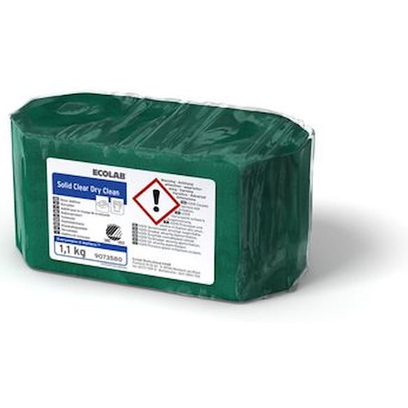 Tørremiddel ECOLAB Solid Dry Clean 1,1kg 2st