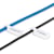 StarTech.com 3.5in (9cm) Cable Labels, 100 Pack White,