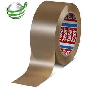 Packtejp maskin TESA PET 50mmx132m brun
