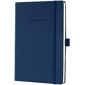 Notizbuch Sigel Conceptum, A5, kariert, dunkelblau